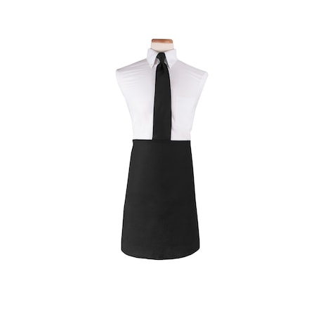 Chef's Line4-Way Reversible Apron 32 Wide Waist + 35 Strings 21.5 (when Folded) Black